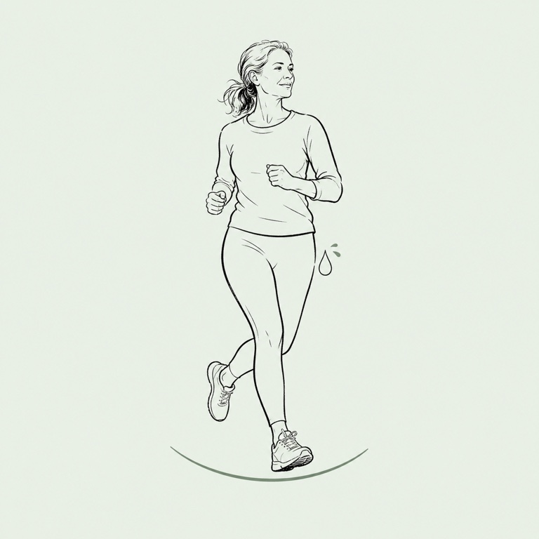 Line-and-watercolor illustration representing personalized incontinence care
